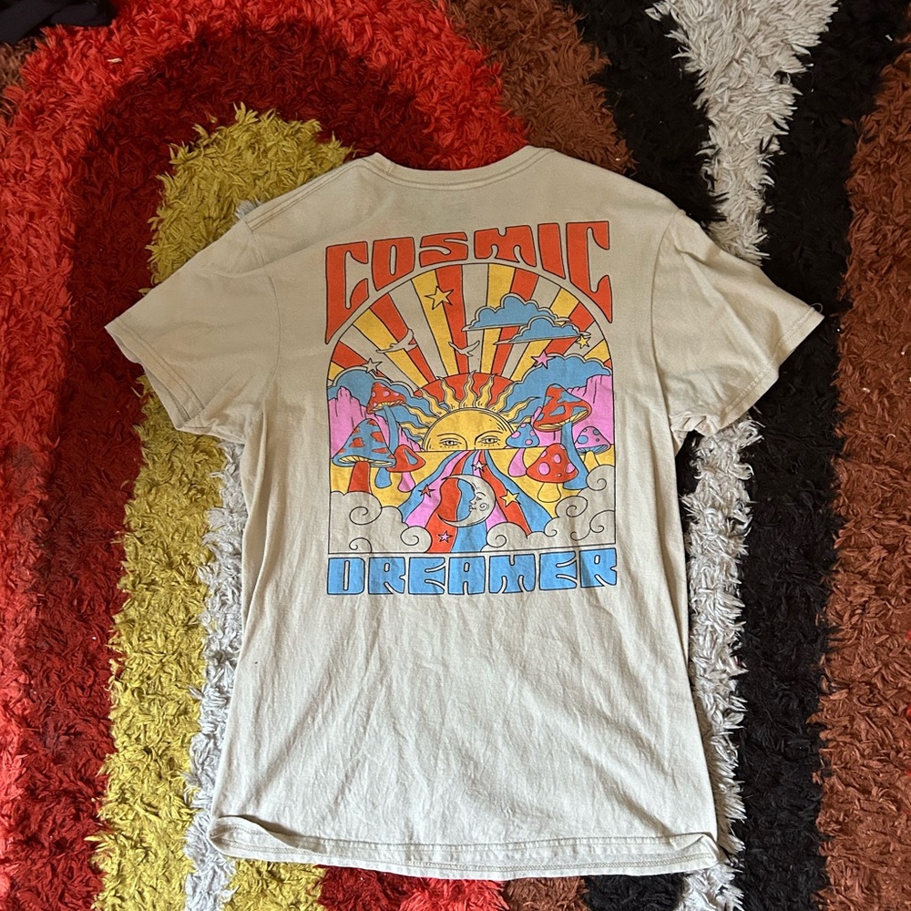 Old Navy Cosmic Dreamer Graphic Tee - Beige